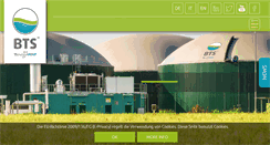 Desktop Screenshot of bts-biogas.com